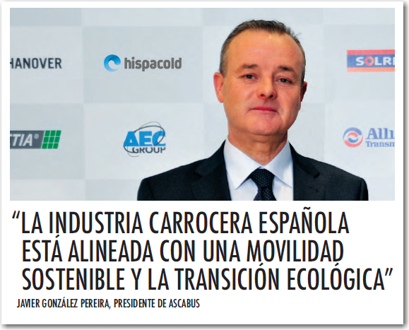 Entrevista al presidente de Ascabús D. Javier González Pereira en la revista Viajeros